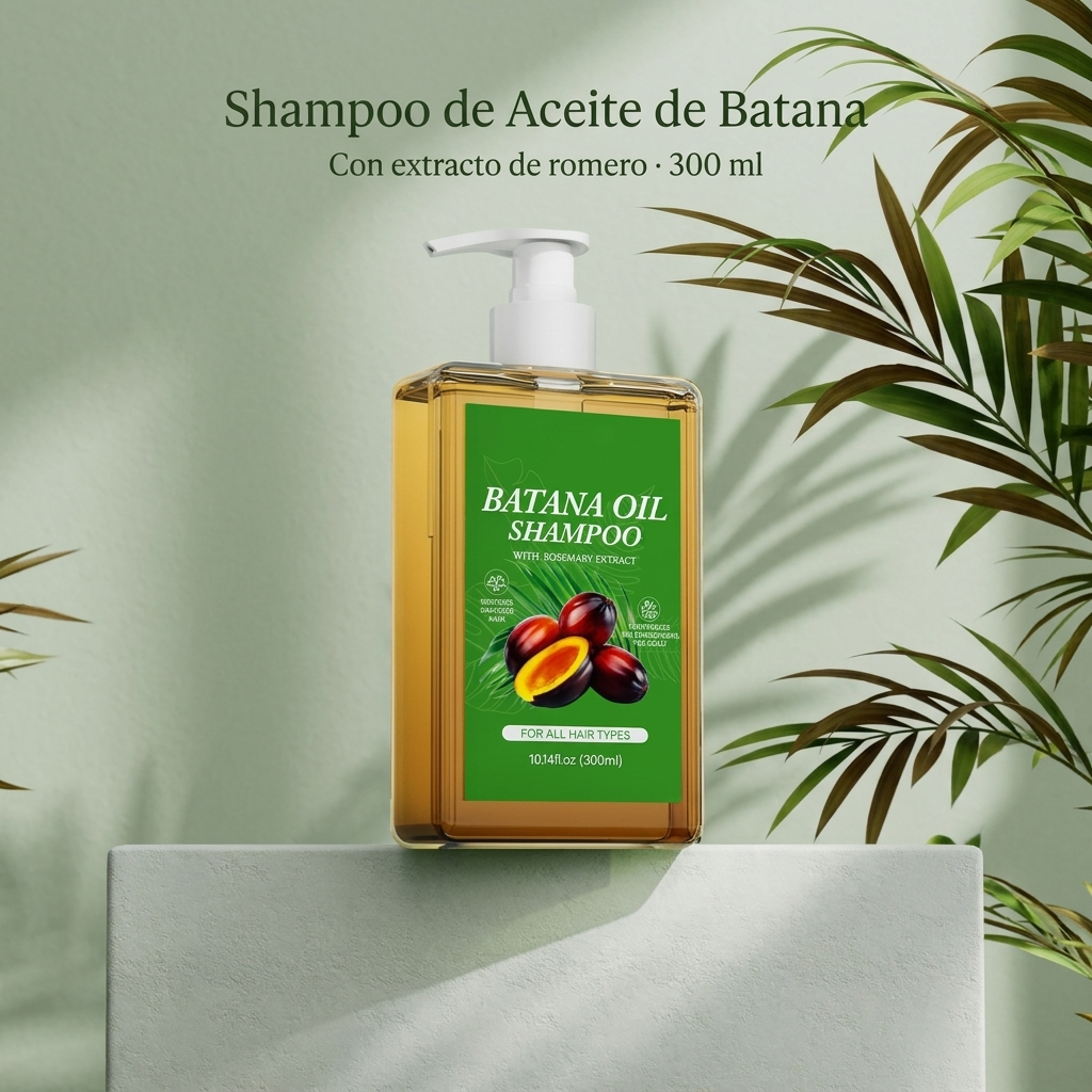 Shampoo Nutritivo de Batana y Romero