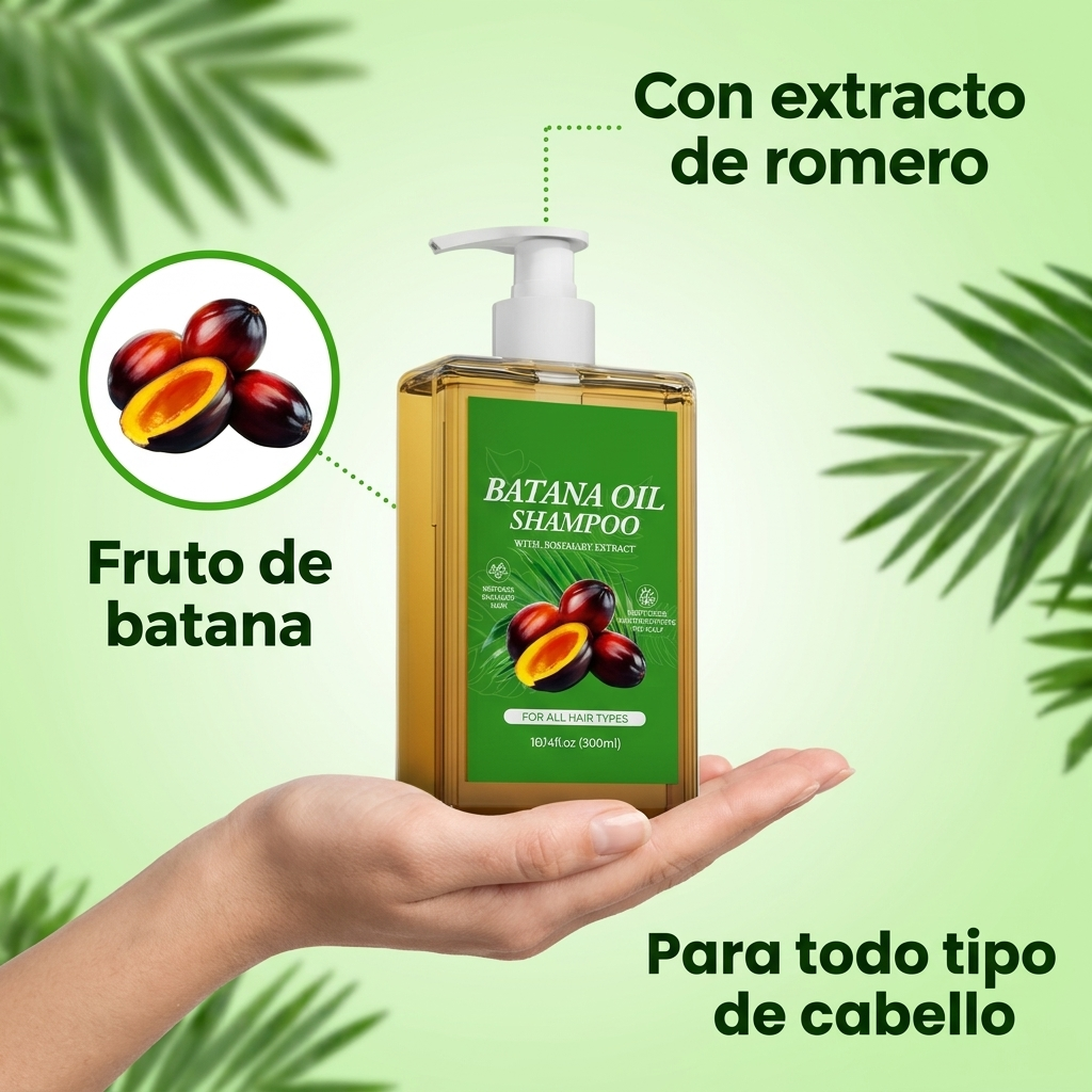 Shampoo Nutritivo de Batana y Romero